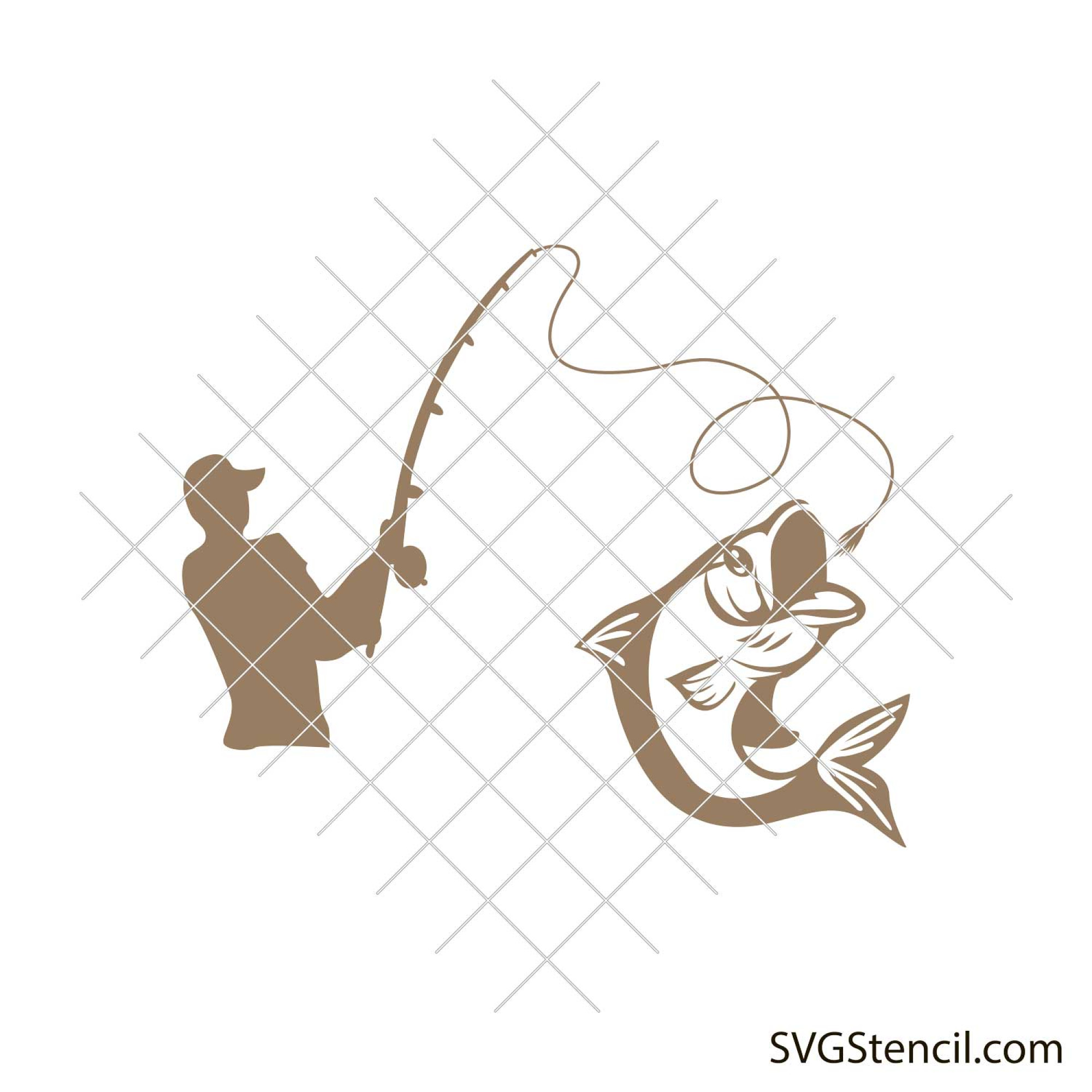 Fisherman Silhouette 