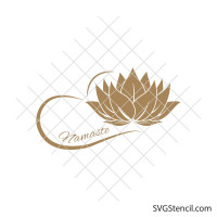 Lotus flower svg