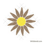 White daisy svg