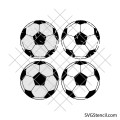 Distressed soccer ball svg |Grunge soccer ball svg