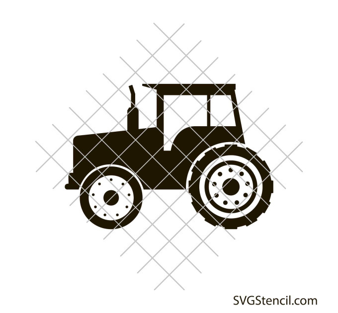 Simple tractor svg