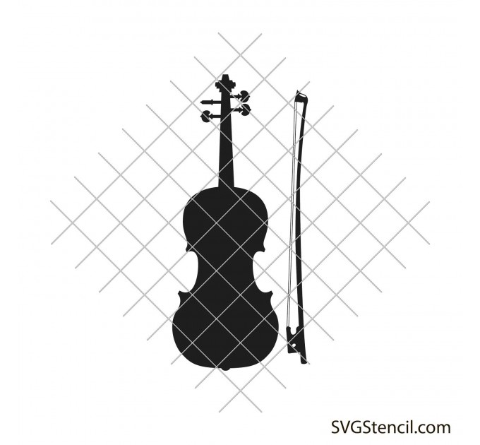 Free violin outline svg | Fiddle svg