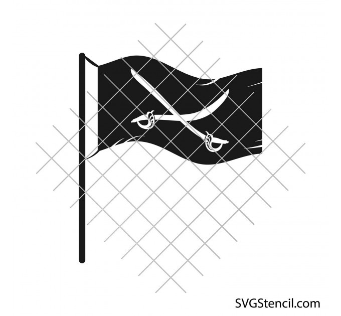 Pirate hat svg | Pirate flag svg