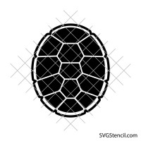 Turtle shell svg | Simple turtle shell svg