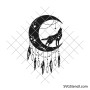 Wolf dreamcatcher svg | Celestial svg Wolf dreamcatcher svg | Celestial svg