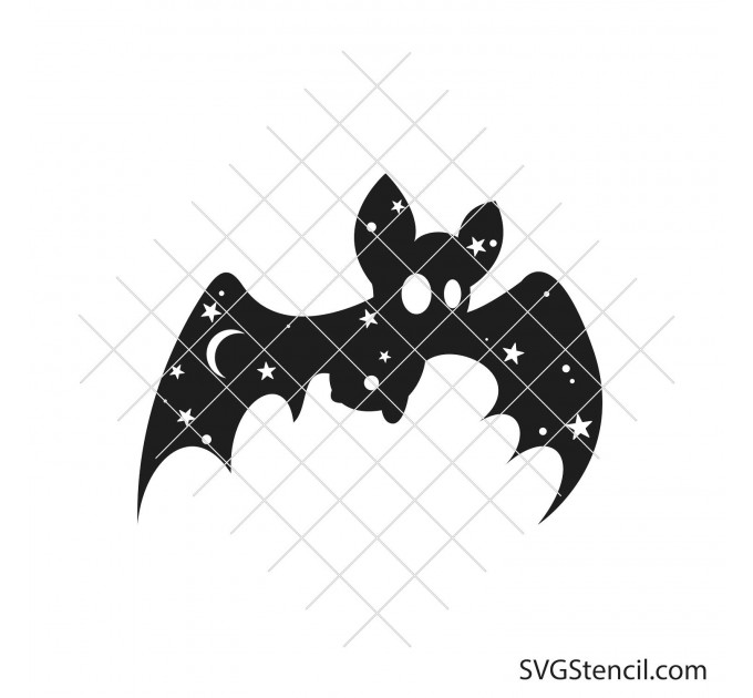 Halloween bat svg