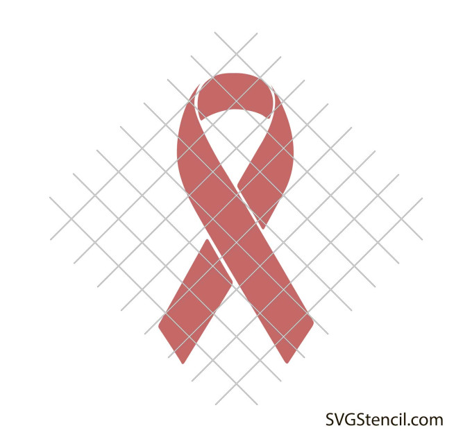 Autism ribbon svg | Cancer ribbon svg