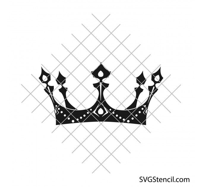 King crown svg | Queen's crown svg