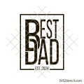 Best dad svg | Father's day 2024 svg