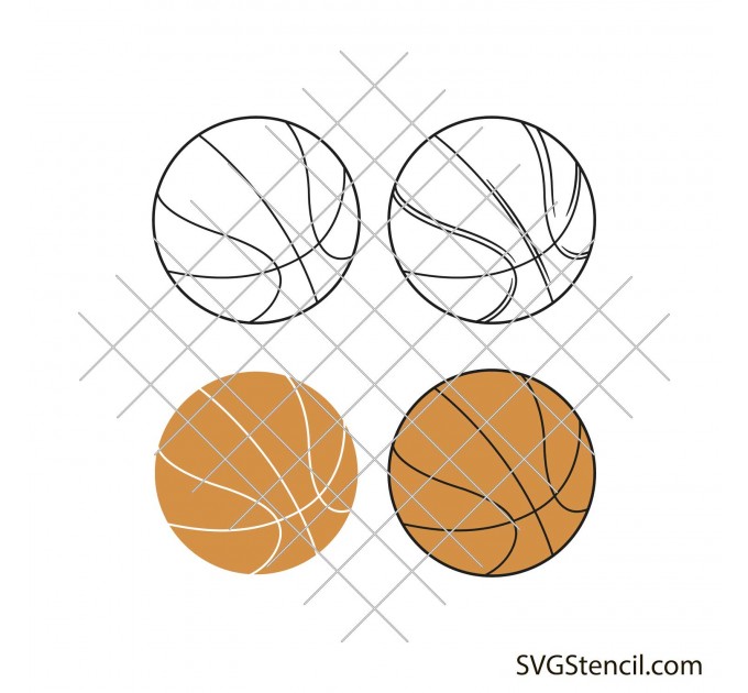 Basketball ball svg