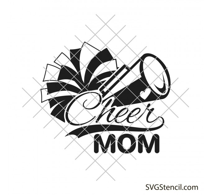 Cheer mom svg | Cheerleading svg