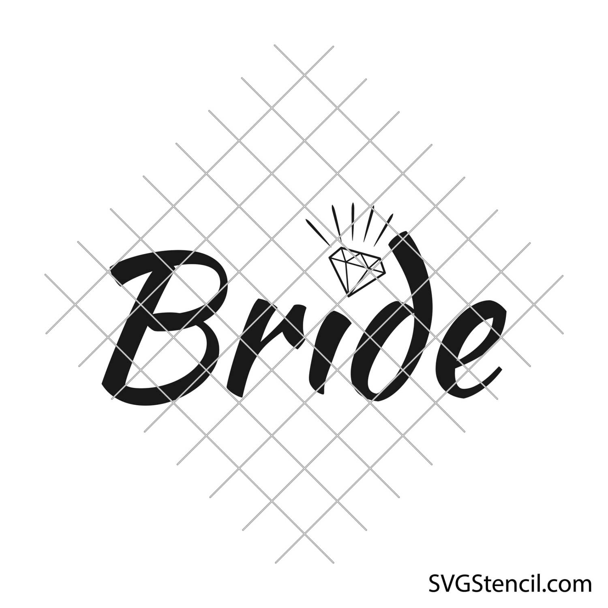 Bride Groom Svg Wedding Svg Wedding Party Svg Svgstencil 9580