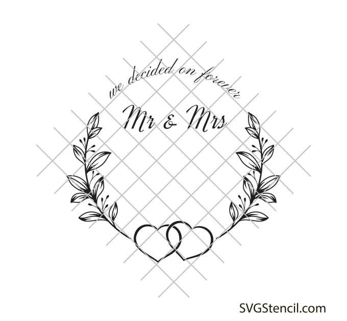 Wedding Welcome Sign Svg