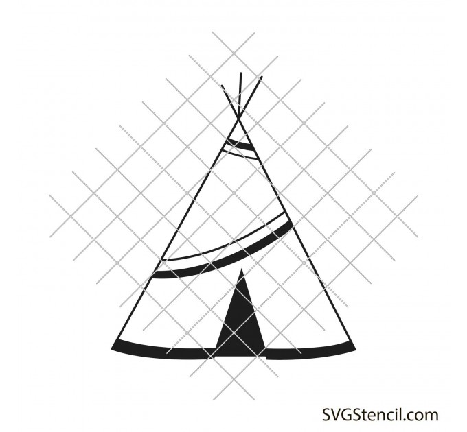 Camping tent svg | Vintage camper svg