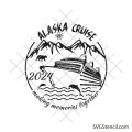 Alaska cruise 2024 svg | Alaska trip svg