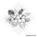 Hibiscus bouquet svg | Flower decal svg