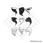 Tornado svg bundle | Storm svg