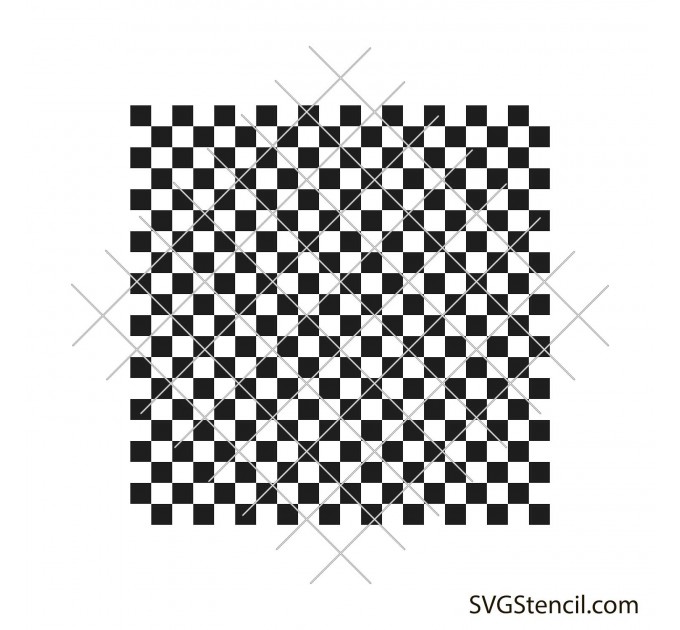 Seamless checkered pattern svg