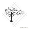 Tree with leaves svg | Simple tree svg