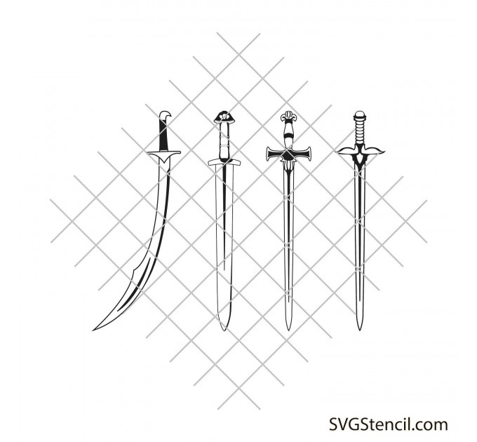 Sword svg | Dagger svg
