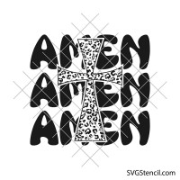 Amen svg | Christian faith shirt svg