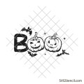 Boo svg | Boo pumpkin svg