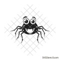 Cartoon spider svg | Baby spider svg