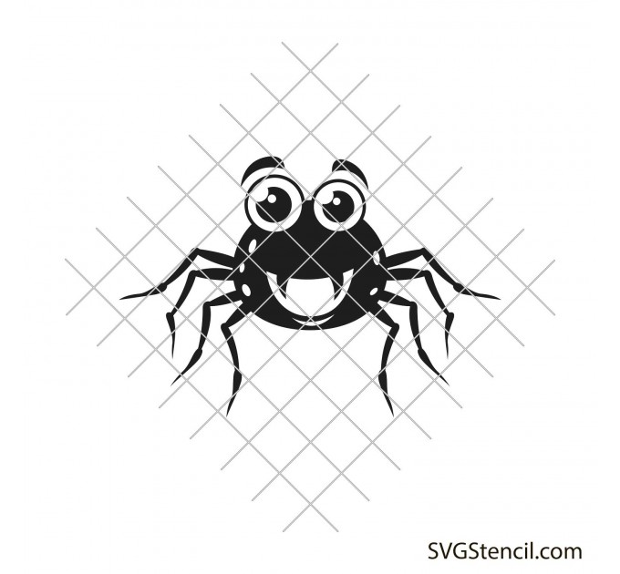 Cartoon spider svg | Baby spider svg