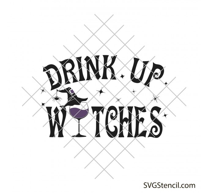 Drink up witches svg | Funny halloween svg