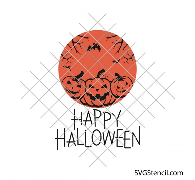 Happy halloween svg | Halloween shirts svg design