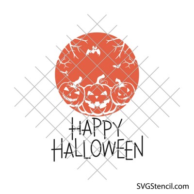 Happy halloween svg | Halloween shirts svg design