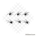 Spider svg | Spider with spider web svg