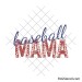 Baseball mama svg | Distressed baseball svg