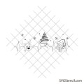 Christmas heartbeat svg | Christmas tree svg | Kids shirt svg design