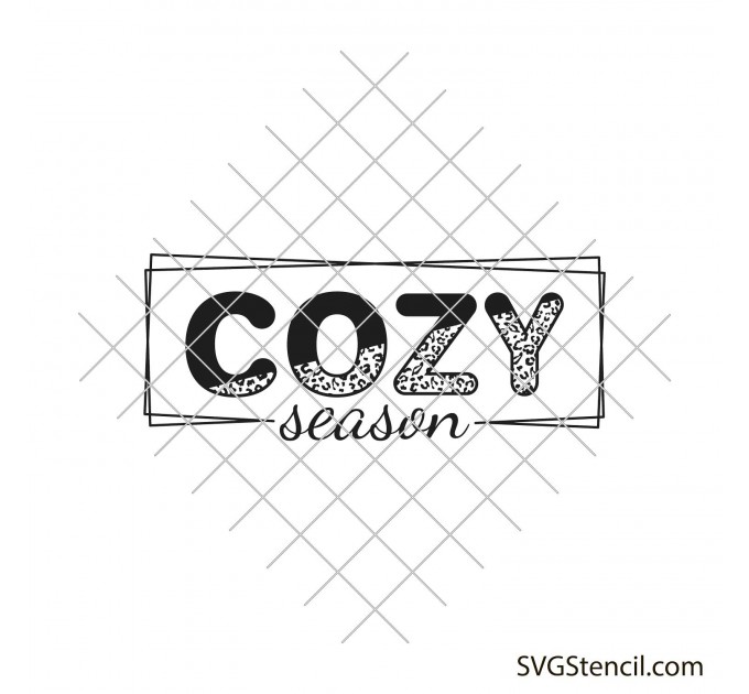 Cozy season svg | Sweater weather svg