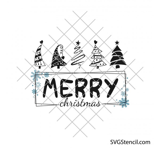 Merry Christmas svg | Winter svg design