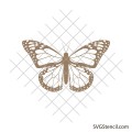 Free simple butterfly svg