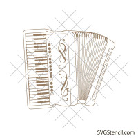 Air accordion svg