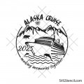 Alaska cruise 2025 svg | Alaska trip svg