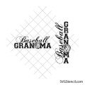 Baseball grandma svg | Vintage baseball svg | Biggest fan baseball svg