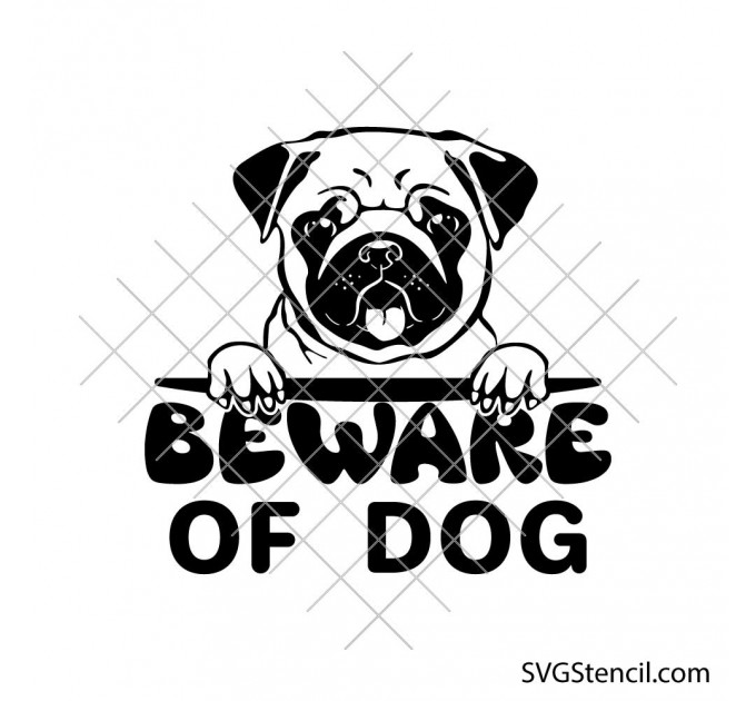 Beware of dog svg | Warning svg | Dog door signs svg