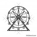 Ferris wheel svg | Festival svg | Carnival park svg