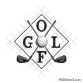 Golf shirt svg design | Golf logo svg | Golfing svg