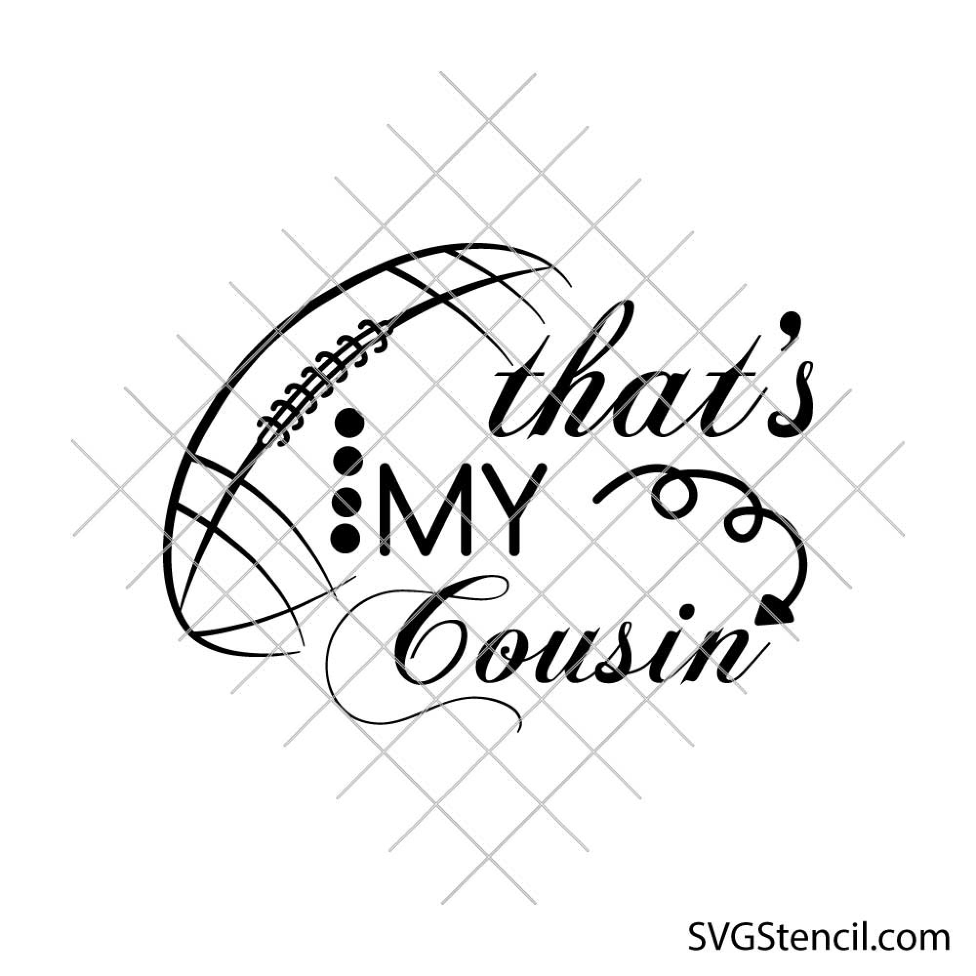 Football aunt svg | Biggest fan svg | Football shirt svg - SVGStencil