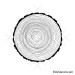 Tree trunk slice svg | Wooden log svg | Wood decor svg