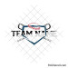 Baseball team shirt template svg | Custom baseball logo svg