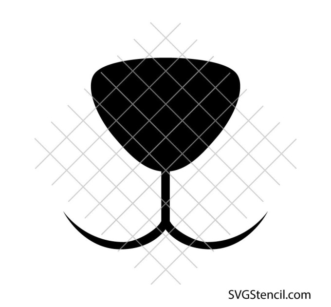 Bear nose svg | Cute bear nose svg | Bear face svg