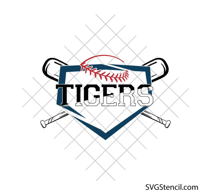 Baseball team shirt template svg | Custom baseball logo svg