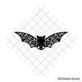 Decorative bat svg | Mandala bat svg | Gothic bat svg