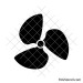 Boat propeller svg | Marine engine prop clipart | Outboard motor svg